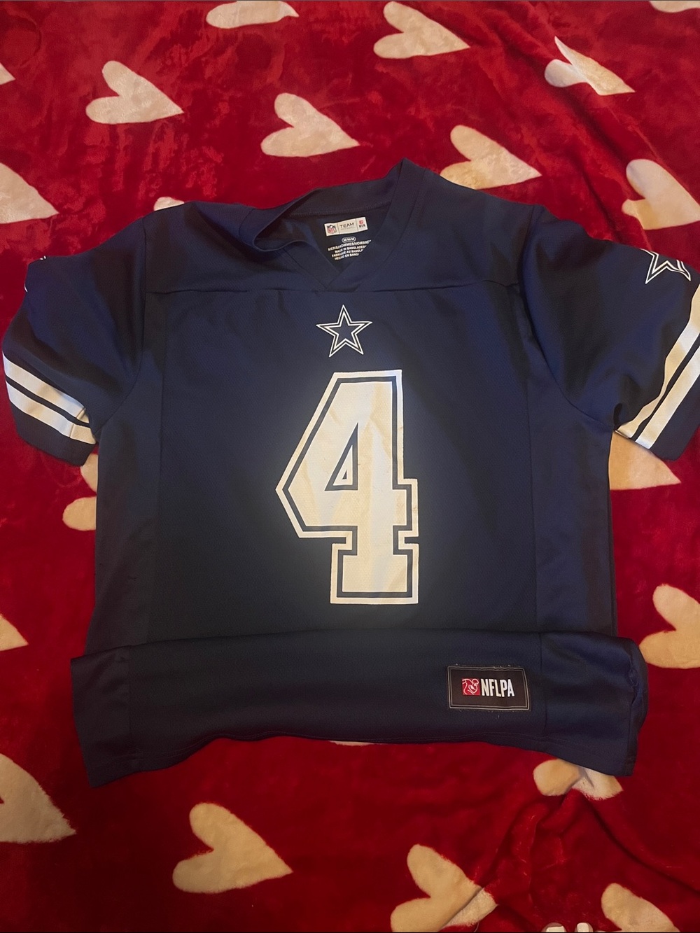 Dallas Cowboy Prescott Jersey from the stadium store